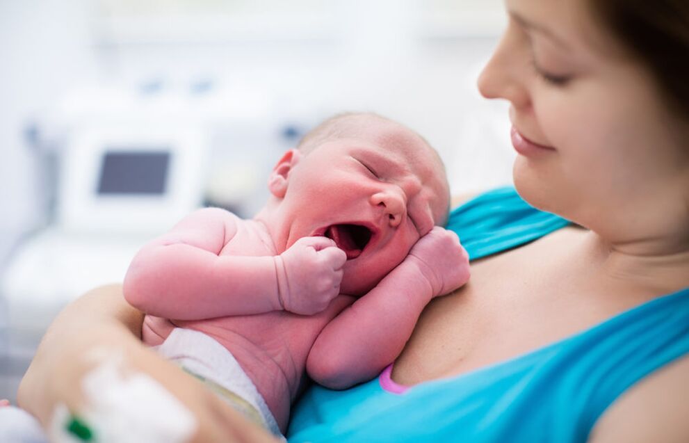 Human papillomavirus is passed from mother to child during childbirth